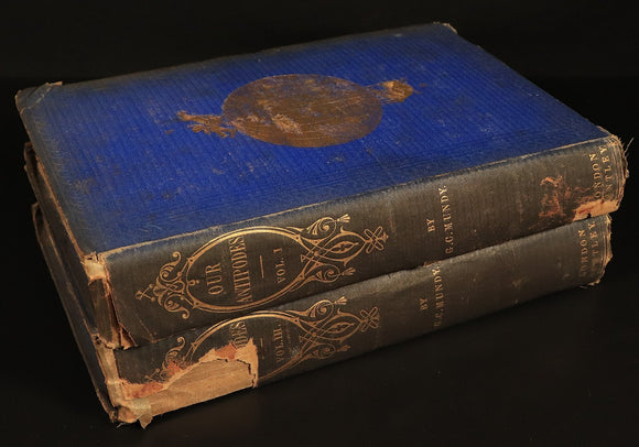 1852 Our Antipodes Australasian Colonies Antiquarian Australian History Books