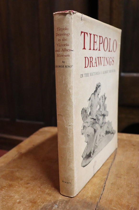 1960 Tiepolo Drawings In The Victoria & Albert Museum Antique British Art Book