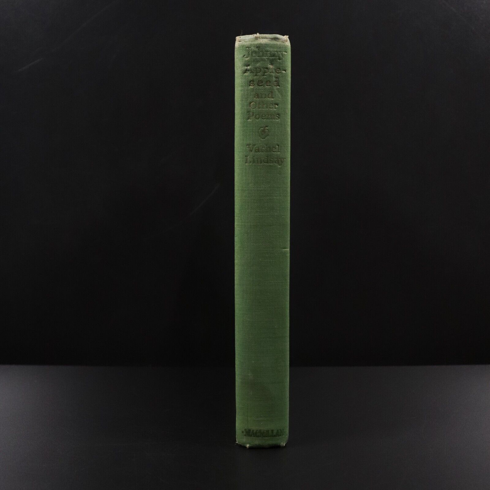 1928 Johnny Appleseed by Vachel Lindsay Antique American Poetry Book Illustrated