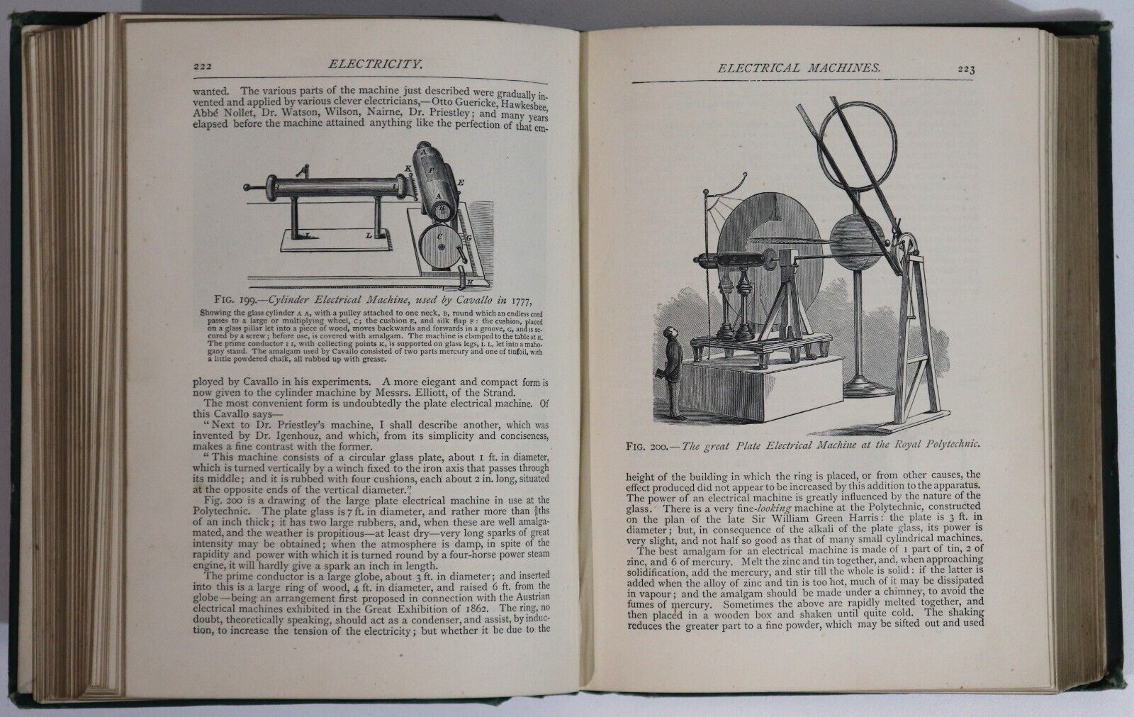 c1875 Cyclopaedic Science Simplified by J.H. Pepper Antiquarian Science Book