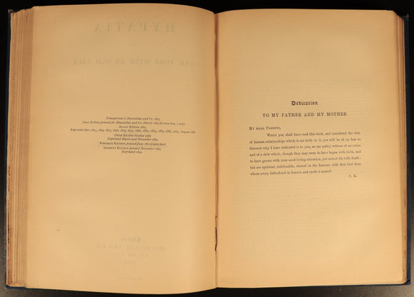1890 Charles Kingsley Westward Ho! Hypatia Yeast etc Antique Fiction Books