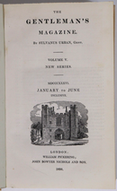 The Gentleman's Magazine - 1834 to 1837 - 6 Vol Antiquarian History Book Set-15