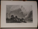 c1875 Picturesque Europe - Division 16 Rare Antiquarian Engravings Plates Book-2