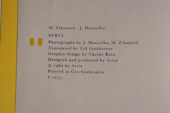 1962 Syria: From Queen Zenobiah To King Oil T. Gottheiner Vintage History Book