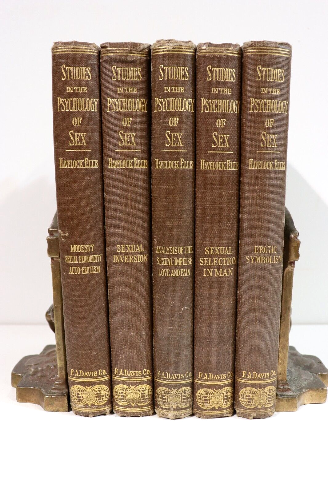 1906 Studies In The Psychology Of Sex Antique Sex Psychology Reference Book Set