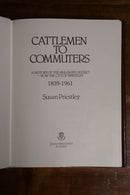 1979 Cattlemen To Commuters: Waverley Australian Local History Book Melbourne-4