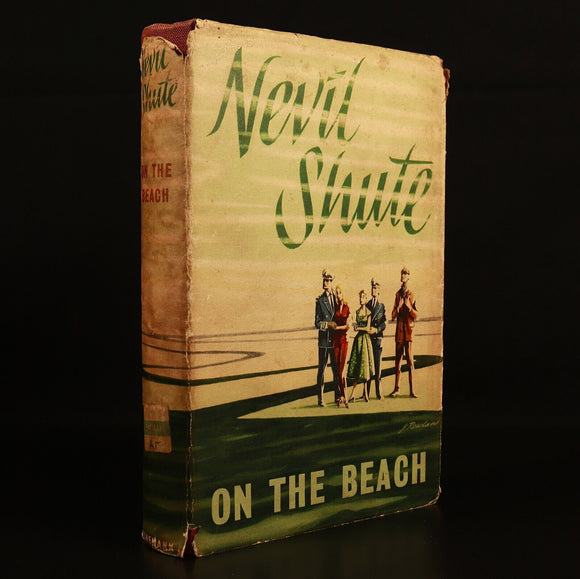 1957 On The Beach by Nevil Shute Vintage British Fiction Book 1st Aust. Edition
