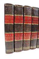 1798-1807 8vol British Public Characters: R Phillips Antiquarian Book Set-18