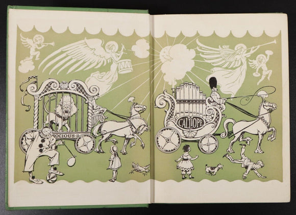 1928 Johnny Appleseed by Vachel Lindsay Antique American Poetry Book Illustrated