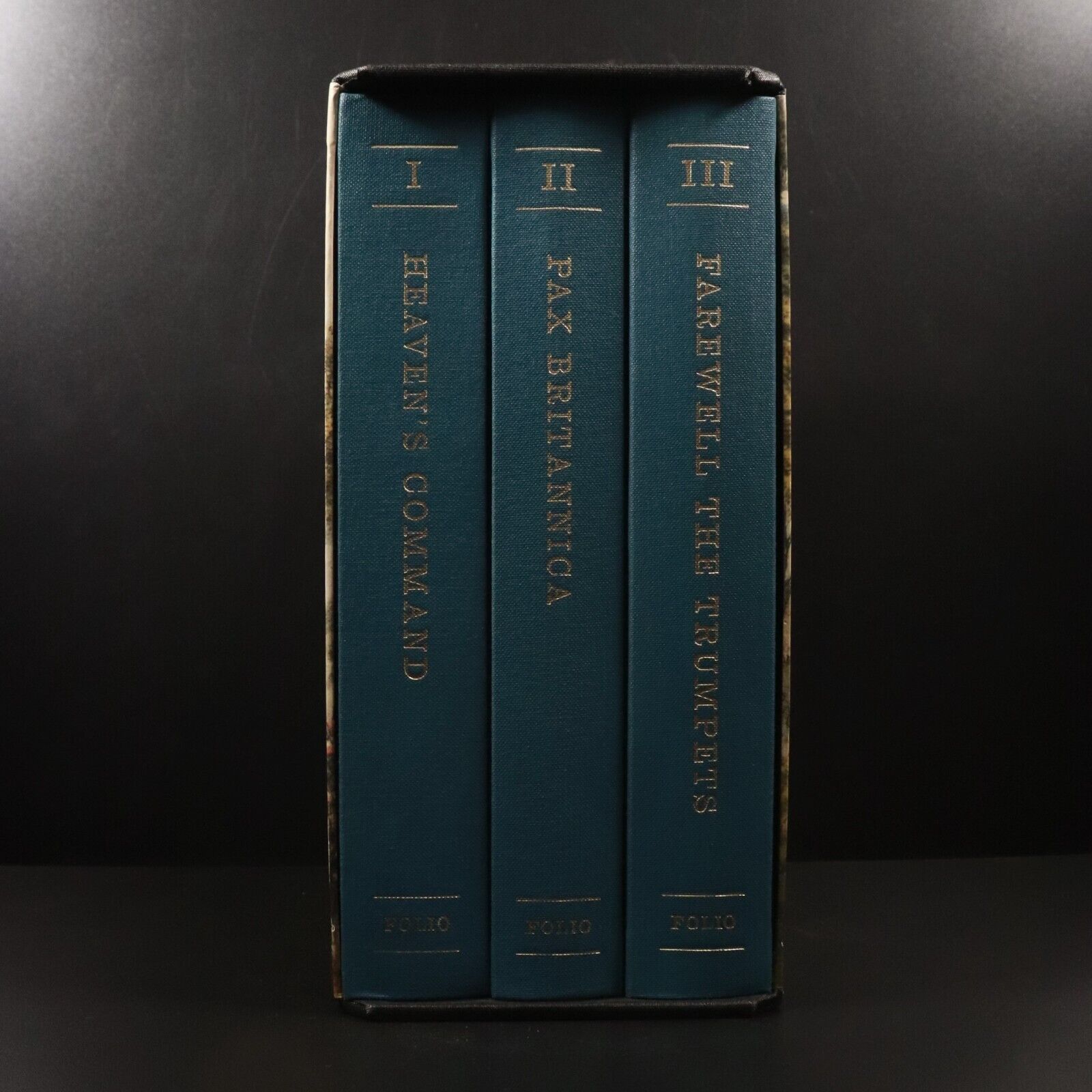 1992 3vol Pax Britannica by James Morris Folio Society British History Book Set