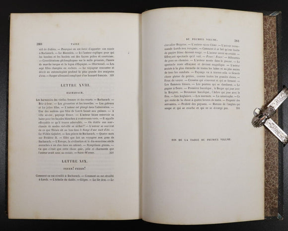 1846 Oeuvres Victor Hugo Le Rhin Lettres A Un Ami Antiquarian French Book
