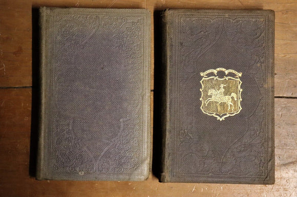 1857 2vol History & Antiquities Of Roxburghshire Antique British History Books