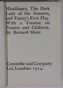 c1920 6vol Collected Works Of Bernard Shaw Literature Book Collection-11