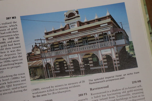 1984 Explore Historic Australia - 1200 Places/80 Maps 1st Edition Reference Book