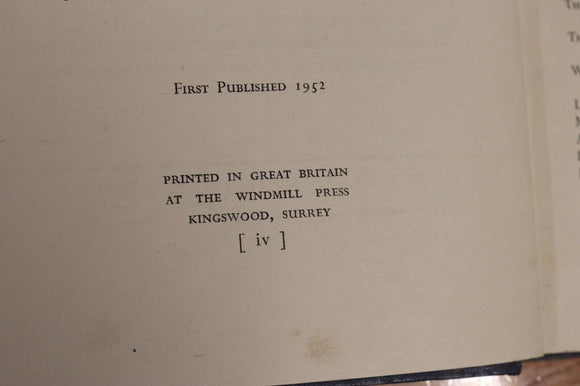 1952 Portraits by Sir Joshua Reynolds 1st Edition Vintage British History Book