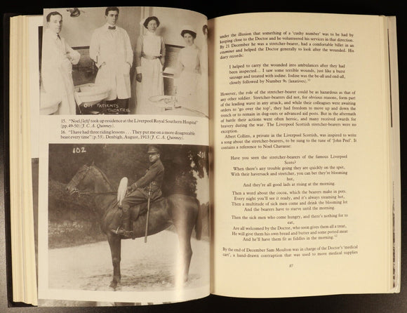 1992 Chavasse: Double VC by Ann Clayton British Military History Book 1st Signed