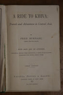 A Ride To Khiva by Fred Burnaby - 1877 - Antique Book - Russia Central Asia-4