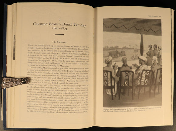 Traders & Nabobs: British In Cawnpore British Military History Book 1987 SIGNED