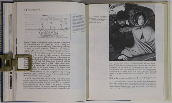 1981 The Long Farewell: Settlers Under Sail Australian Migration History Book