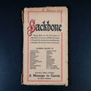 c1919 Backbone by S DeWitt Clough Antique Self Help Personal Development Book-1