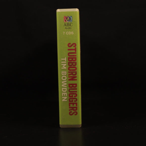 Stubborn Buggers by Tim Bowden Australian Military History Book Audio CD Bolinda