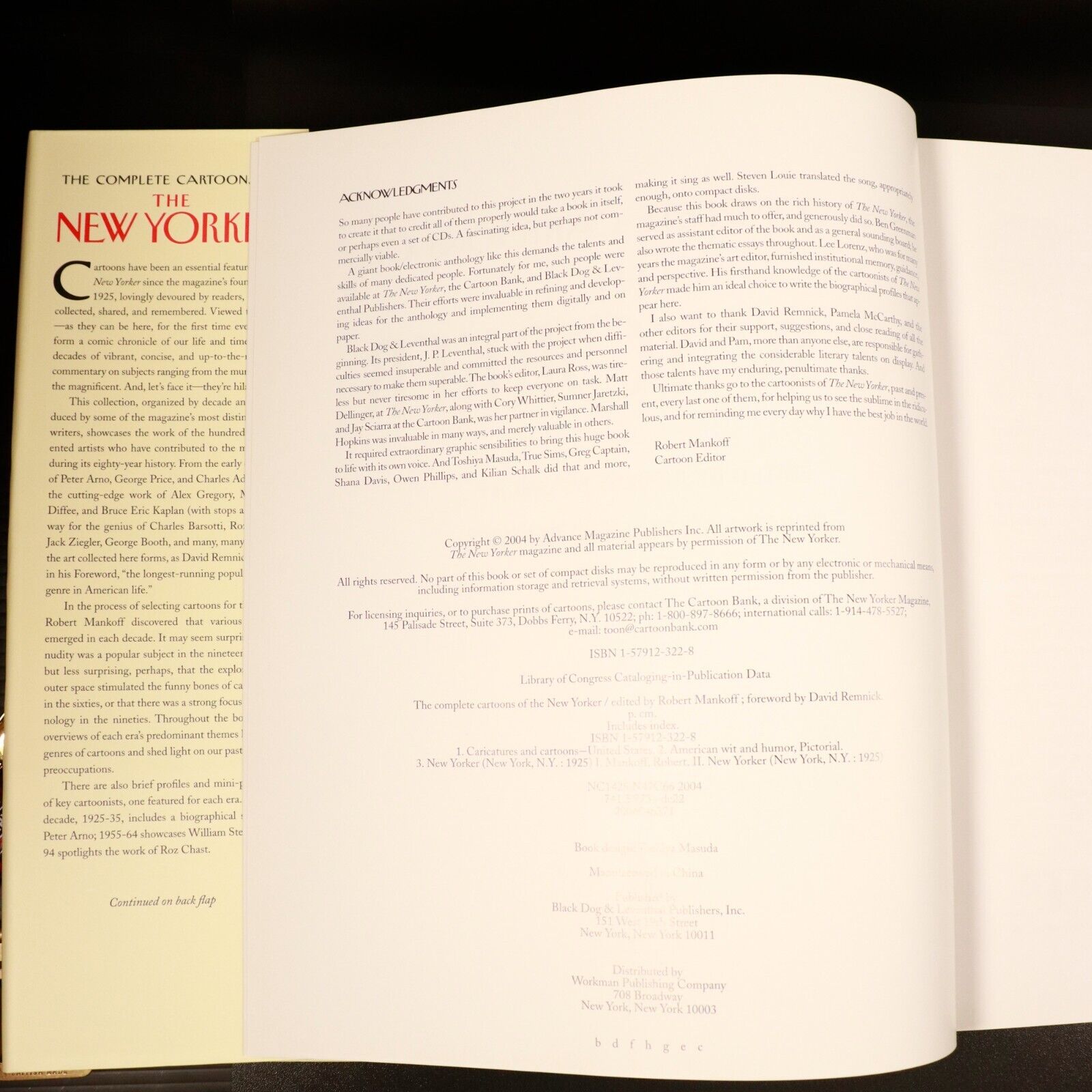 2004 The Complete Cartoons Of The New Yorker American Cultural History Art Book