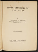 1911 More Kindred Of The Wild Charles Roberts 1st Edition Canadian Fiction Book-4