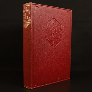 The Universal Book Of Hobbies & Handicrafts c1936 Antique Reference Book Hedges