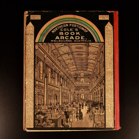 c1918 Cole's Funny Picture Book No. 1 Antique Illustrated Childrens Book 48th Ed