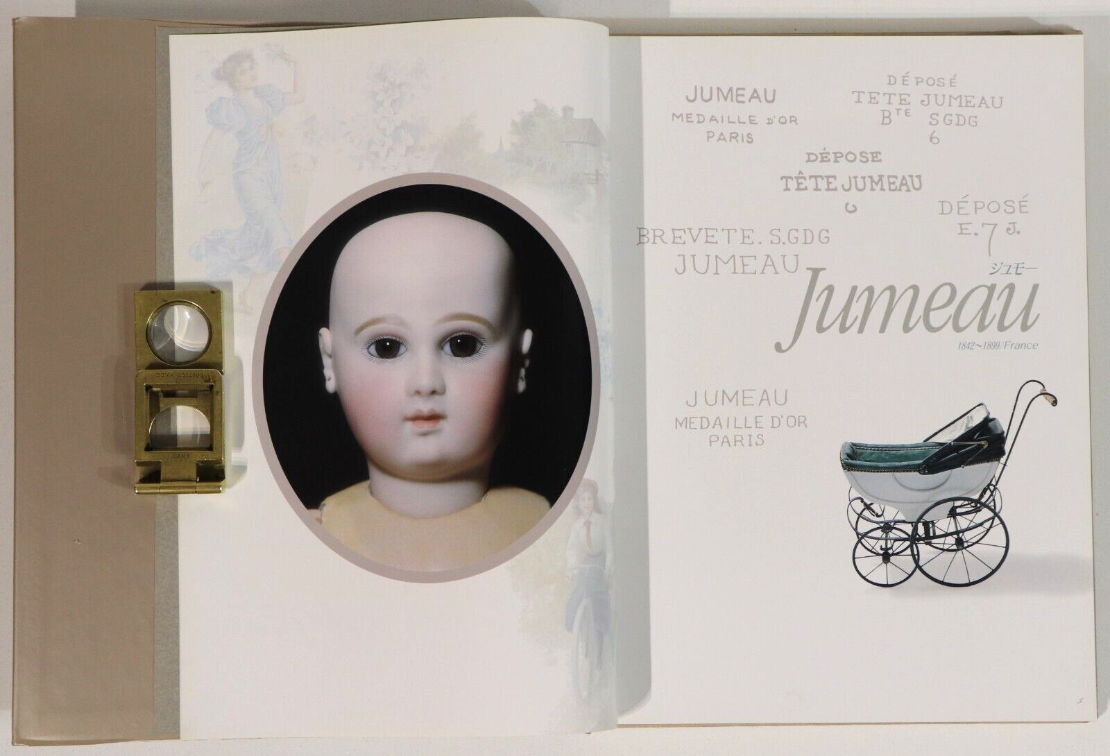 1987 Hoshi-Bldg. Portrait Of Antique Dolls Doll Collectors Reference Book