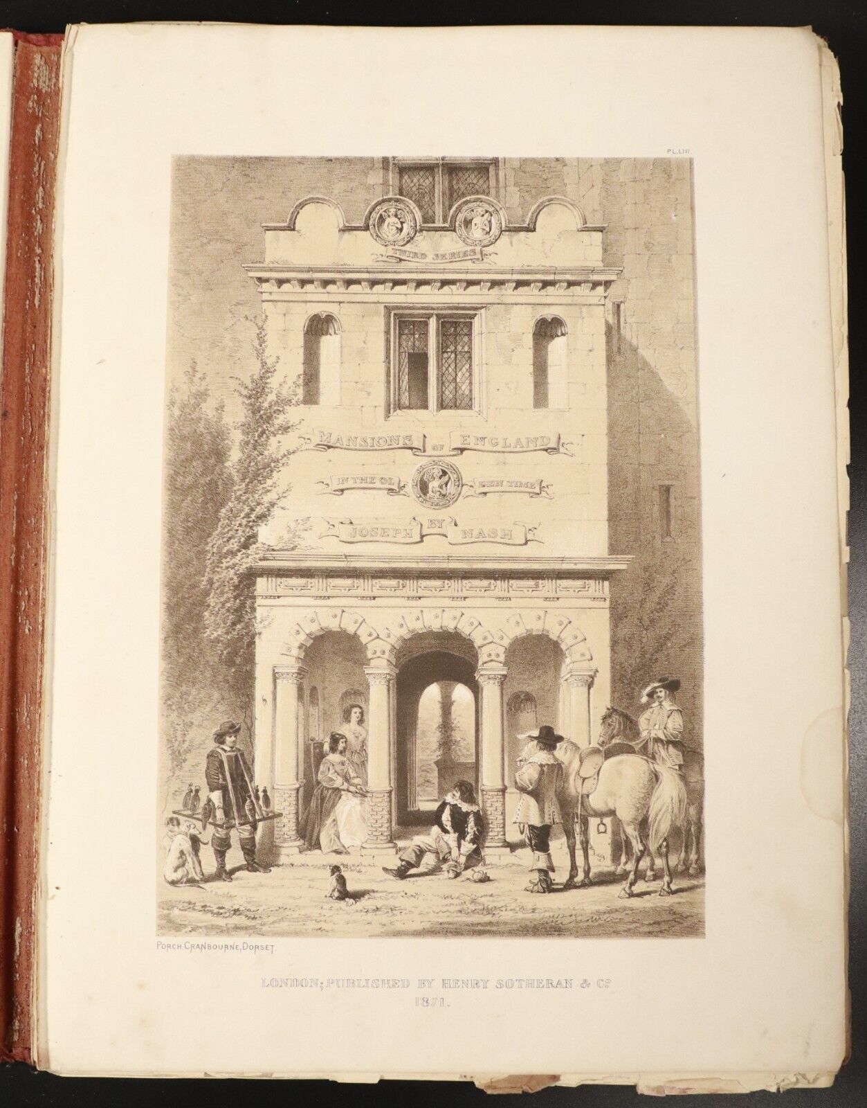 1869 4vol The Mansions Of England In Olden Time Antiquarian Architecture Books