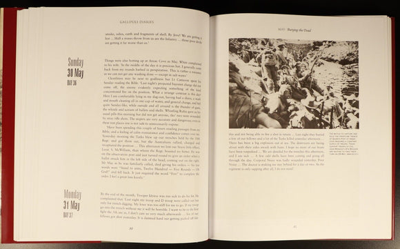 2003 Gallipoli Diaries Anzacs Own Story J. King Australian Military History Book