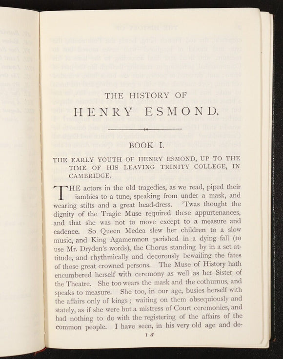 1904 3vol The Works of W.M. Thackeray Antique Fiction Books New Century Library