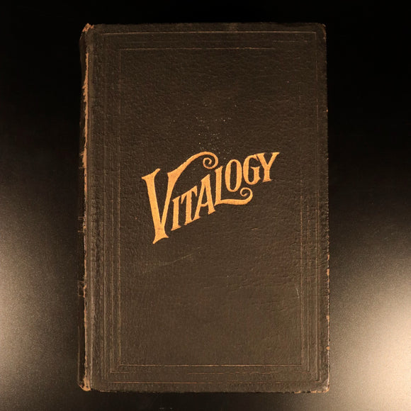 Vitalogy Encyclopedia Of Health & Home 1927 Antique Medical Reference Book