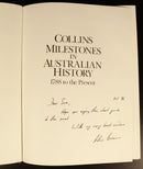 1986 Collins Milestones In Australian History by Robin Brown Reference Book-5