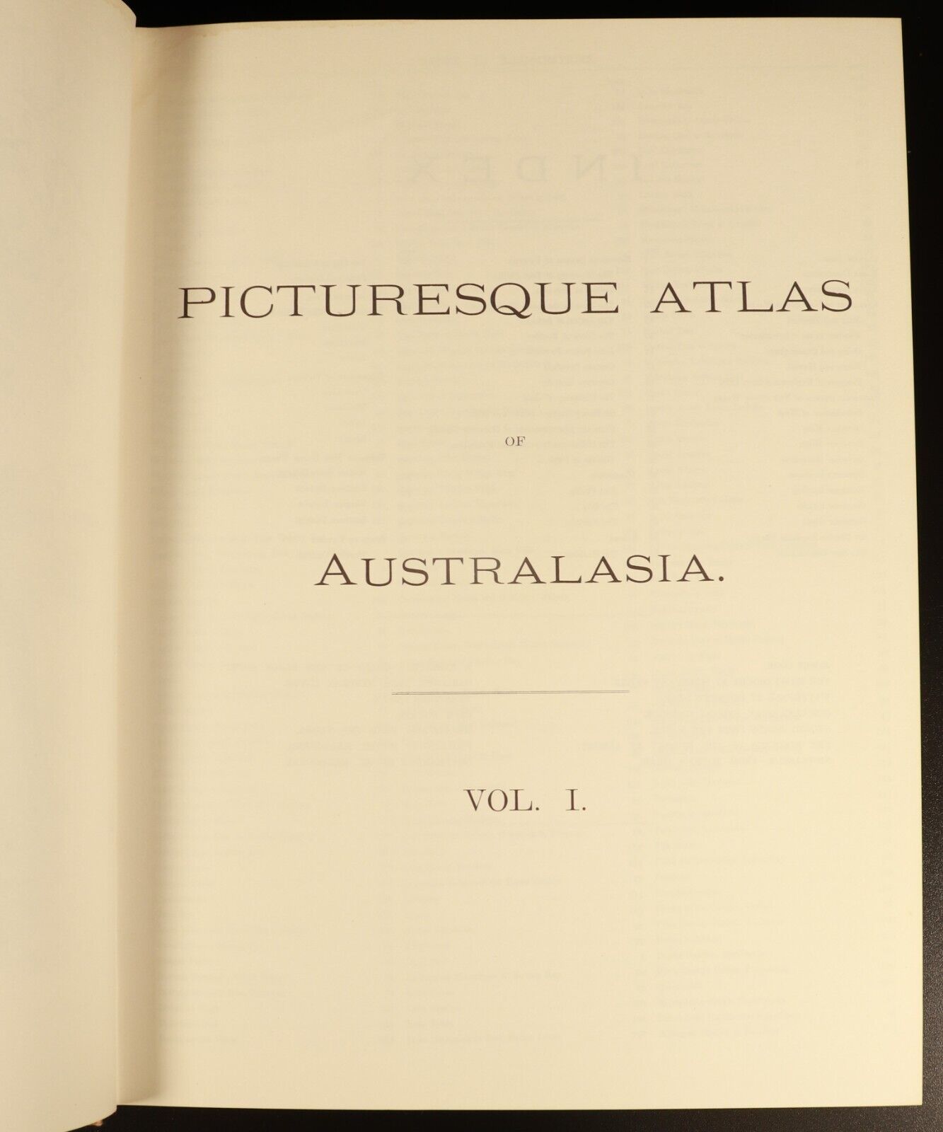 1974 2vol Picturesque Atlas Of Australasia by Andrew Garran Facsimile Reprint