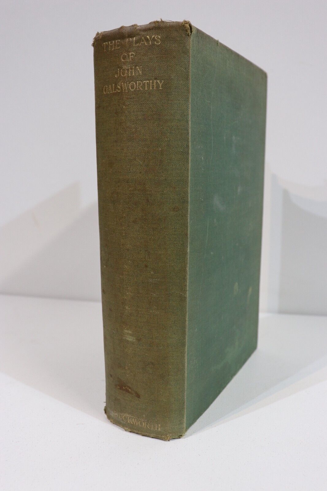 1929 The Plays Of John Galsworthy Antique British Theatre & Literature Book