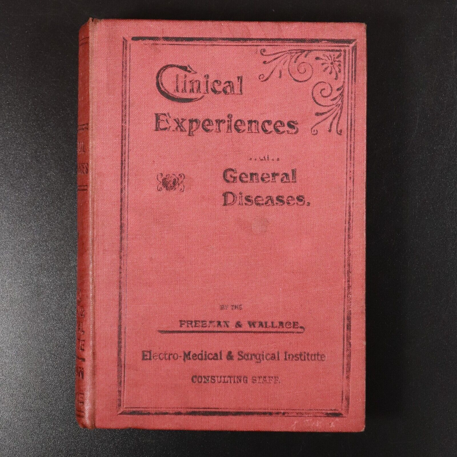 c1902 Clinical Experiences Of Nervous & Chronic Diseases Australian Medical Book