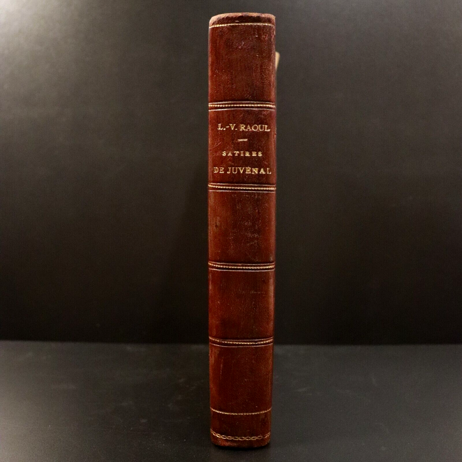 1826 Satires De Juvénal Traduites En Vers Français Antiquarian Poetry Book