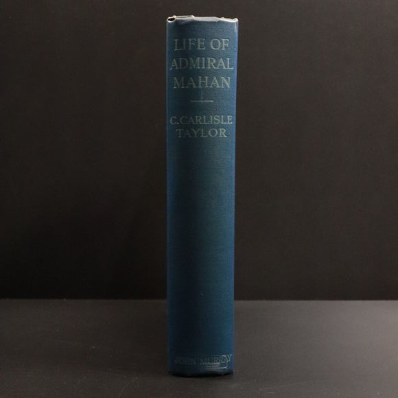 1920 The Life Of Admiral Mahan Naval Philosopher Antique Military History Book