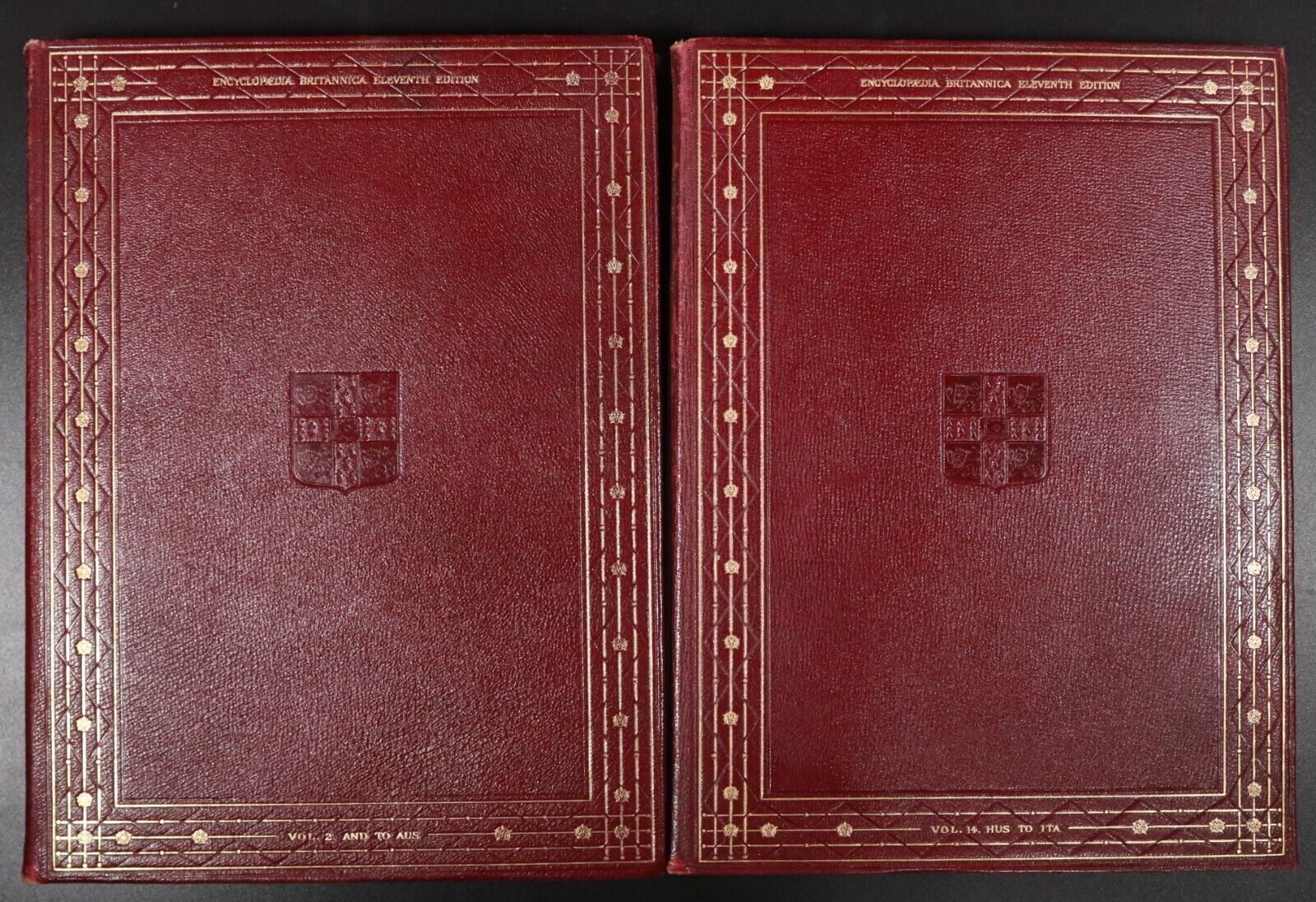 1910 4vol Encyclopaedia Britannica 11th Edition Antique Reference Books Maps