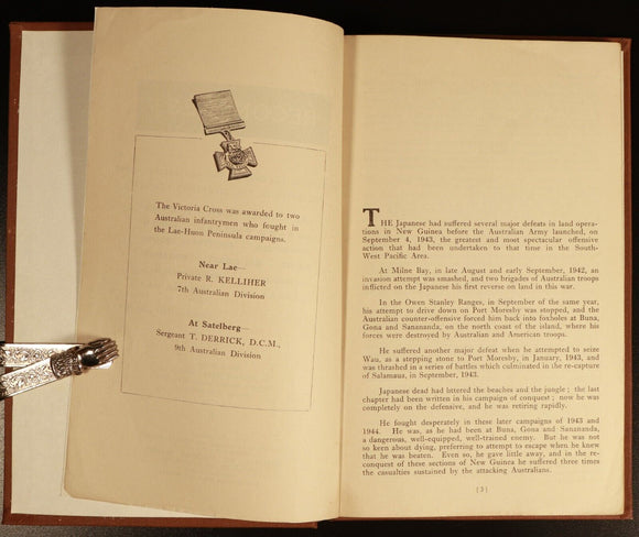 1944 Reconquest Australian Army At War New Guinea Military History Book 1st Ed