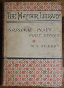 1881 W. S. Gilbert's Original Plays: First Series Antique Literature Book-7