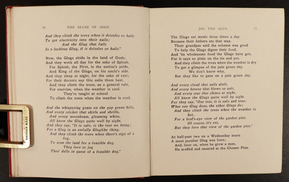 1916 Ginger Mick & 1917 Glugs Of Gosh CJ Dennis Australian Literature Books