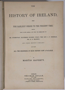 1882 The History Of Ireland by Martin Haverty Antiquarian Irish History Book-5