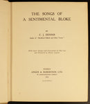 1918 Digger Smith & 1915 Sentimental Bloke CJ Dennis Antique Australian Books-11