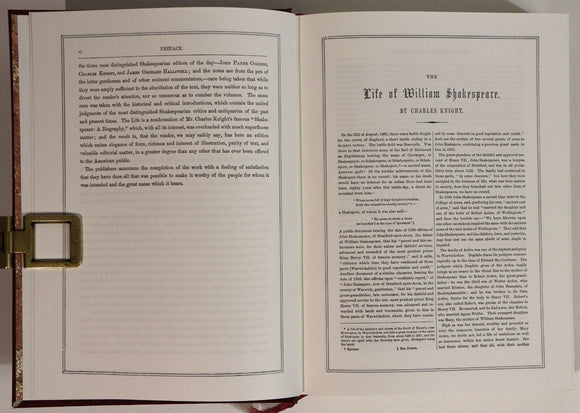 1987 3vol The Complete Works of Shakespeare Classic Literature Book Set