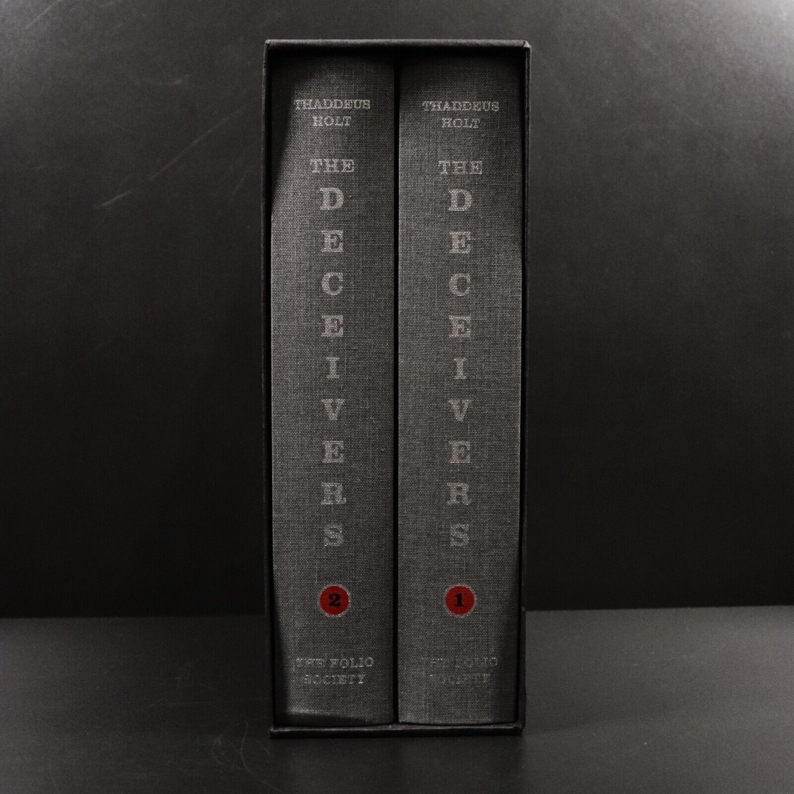 2008 2vol The Deceivers by Thaddeus Holt Folio Society WW2 Military History Book