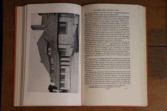 1947 The Renaissance Of The English Public House Antique Architecture Book
