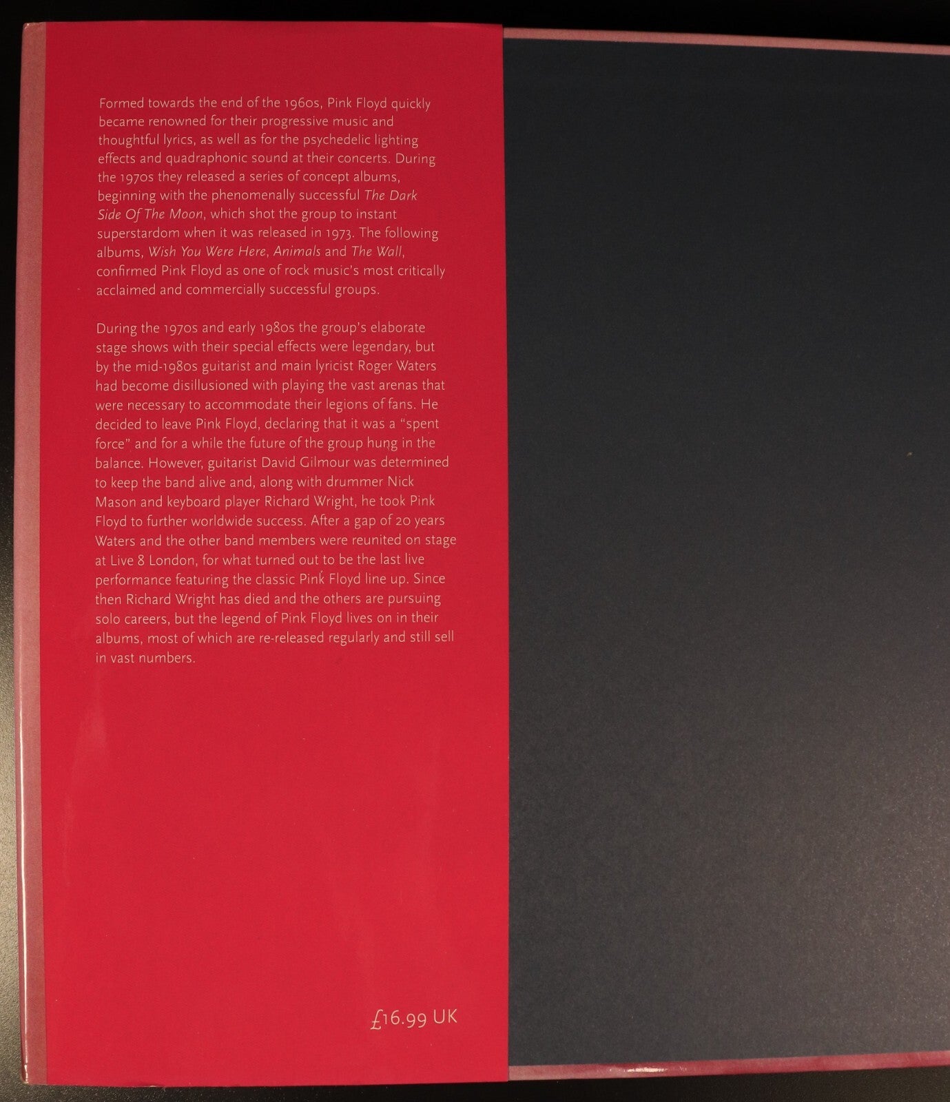Pink Floyd Illustrated Biography by M. Clayton 2010 Music Band History Book